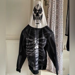 Fortnite Zip Up Hoodie with Mask